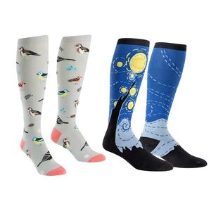 Two Pairs Of Adult Sock-It-To-Me Knee Socks ✨New With Tags✨